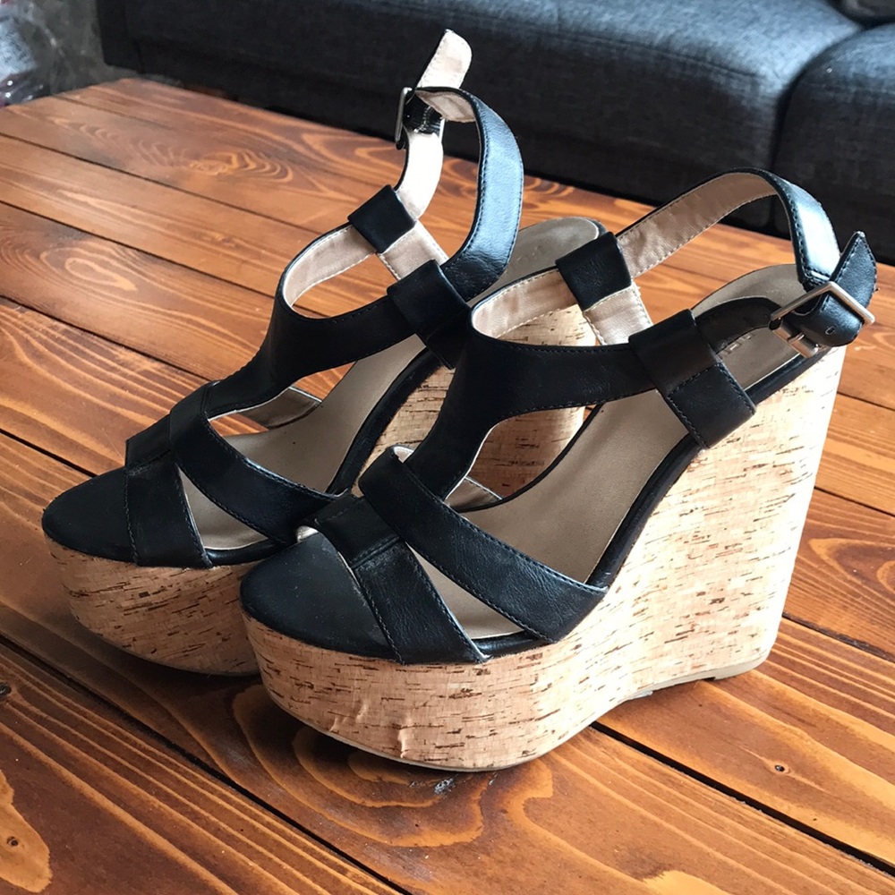 Black and Tan wedge